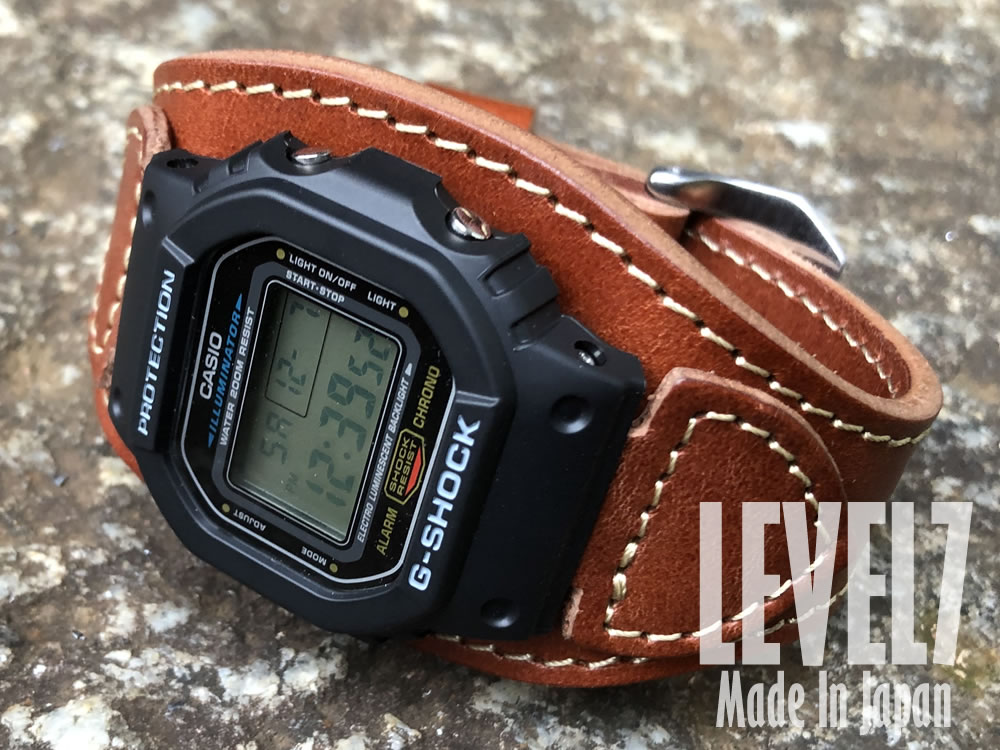 楽天市場】日本製 ハンドメイド レザーベルト付き CASIO カシオ G