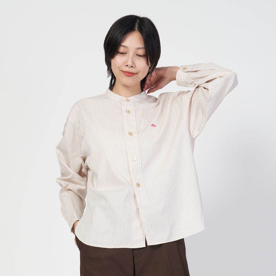 楽天市場】ダントン DANTON バンドカラー シャツ #DT-B0227 RPL BAND