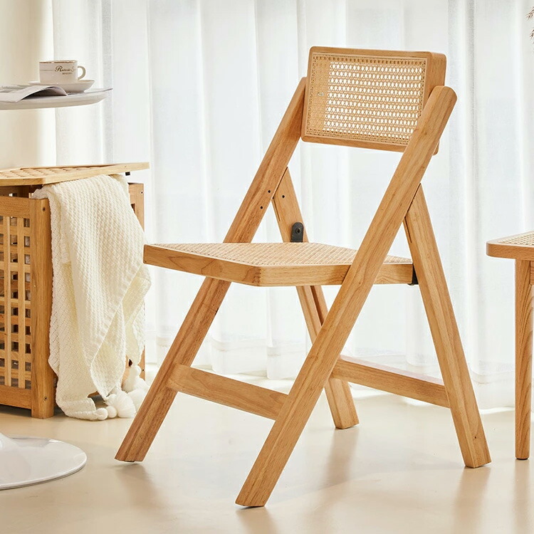 楽天市場】【レビュー特典・3年保証】ダイニングチェア 折りたたみ式