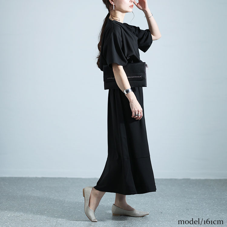 楽天市場】大きいサイズ レディース ワンピース ドレープネック