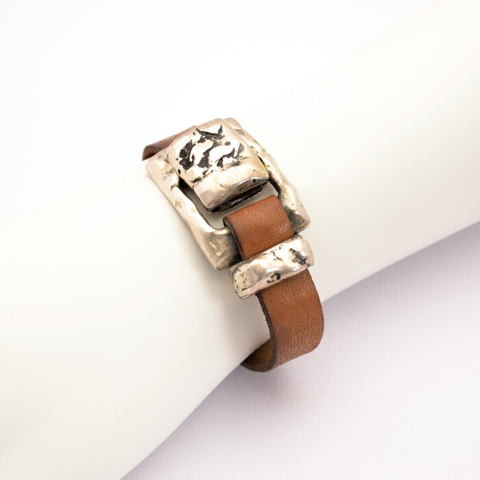 楽天市場】スペイン直輸入 A.M.N レザーブレスレット ブラウン