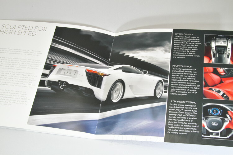 楽天市場】レクサス LFA 英語 カタログ UK : Reowide モデルカー