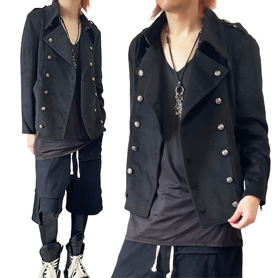 楽天市場】ナポレオンジャケット メンズ モード系 コート メンズ