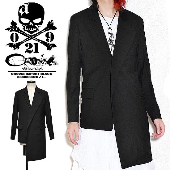 楽天市場】テーラードジャケット メンズ モード系 ロングテーラード