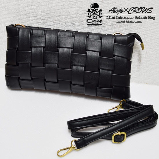 楽天市場】ショルダーバッグ メンズ モード系 サコシュ 編み込み