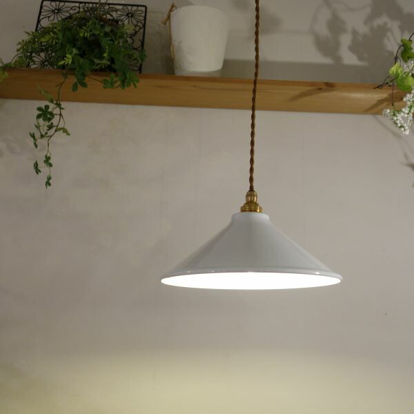 楽天市場】ライト シンプル ホウロウ ペンダントライト 引掛シーリング