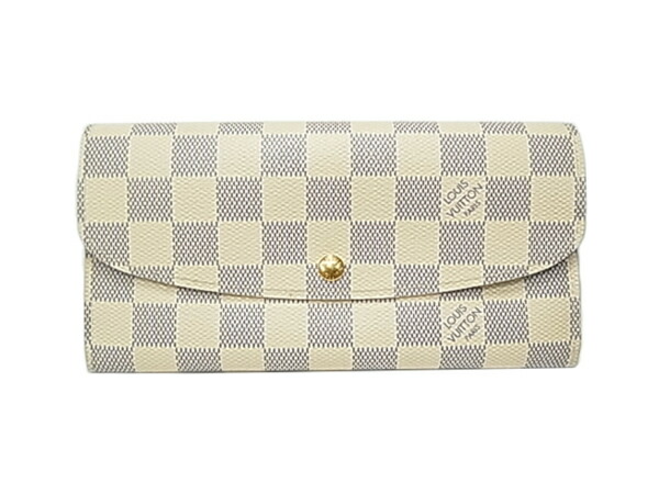 楽天市場】ルイ・ヴィトン ○ ダミエ・アズール 長財布 ポルトフォイユ