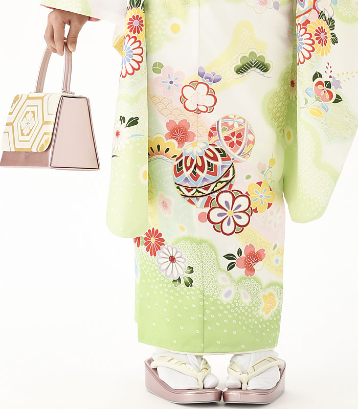 楽天市場】七五三 着物 7歳 女の子 着物フルセット 花うさぎ ブランド