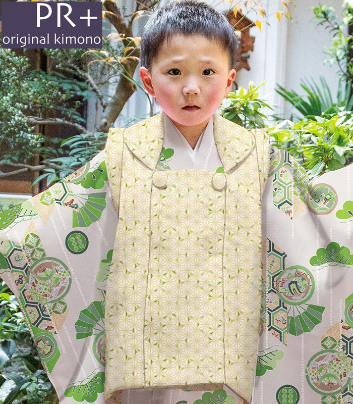 楽天市場】七五三 753 着物 3歳 男の子 被布セット PR＋ ブランド