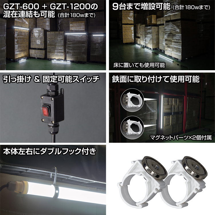 楽天市場】GENTOS ジェントス チューブライト GZT-1200 高輝度白色LED