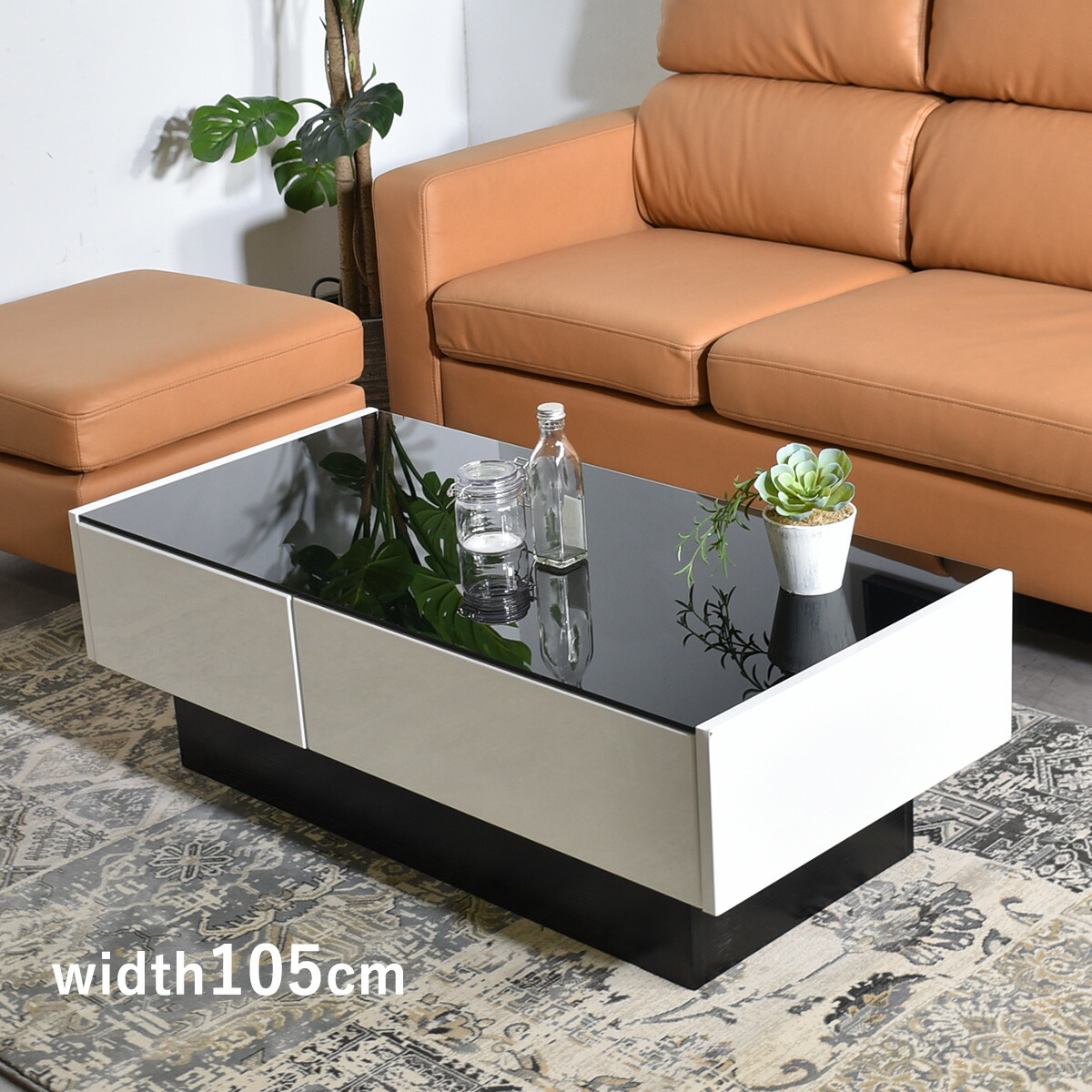 楽天市場】テーブル 北欧 センターテーブル ガラステーブル ロー