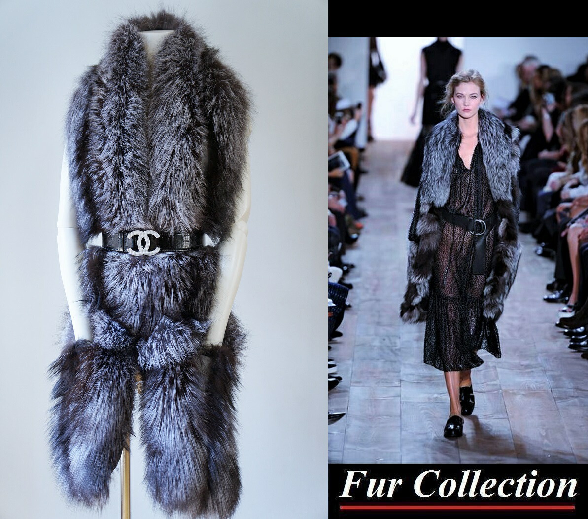 楽天市場】シルバーフォックス毛皮ファーマフラー/ストール/ショール