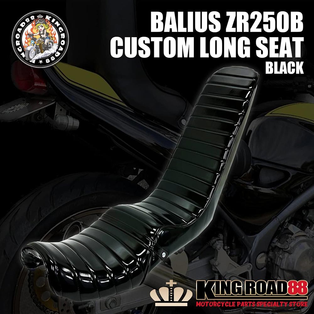 楽天市場】カワサキ バリオス2型 ZR250B KingRoad88 ロングシート