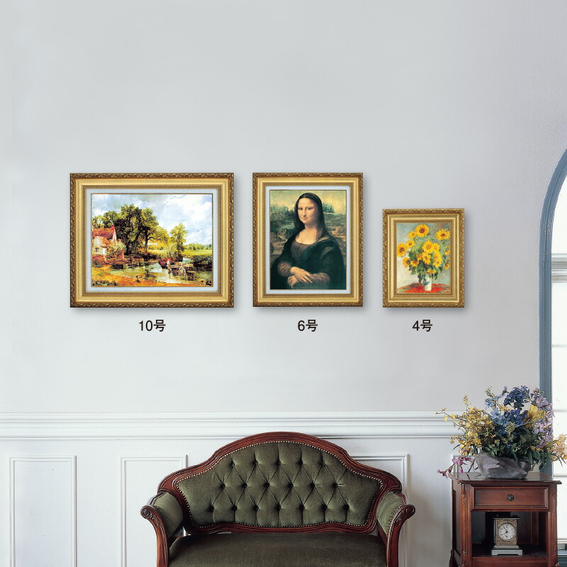 楽天市場】ルノワール 作品 バレリーナ 6号 立体複製名画 絵画 額付き