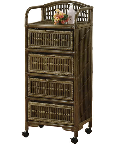 楽天市場】ラタン チェスト アンティーク ランドリーボックス E(引出し