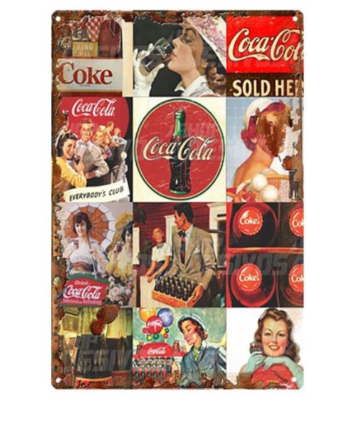 楽天市場】【クリックポスト全国送料無料】コーラ レトロコーラブリキ