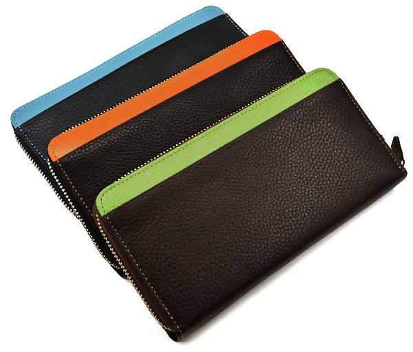 楽天市場】New People（ニュー ピープル） ラウンドファスナー長財布