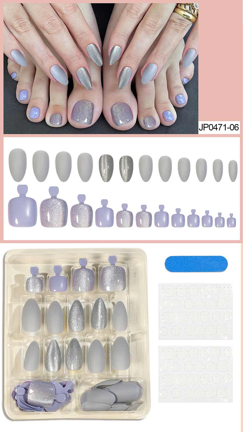 楽天市場】ネイルアート 1セット 可愛い優雅ネイル 48pcs 人工ネイル