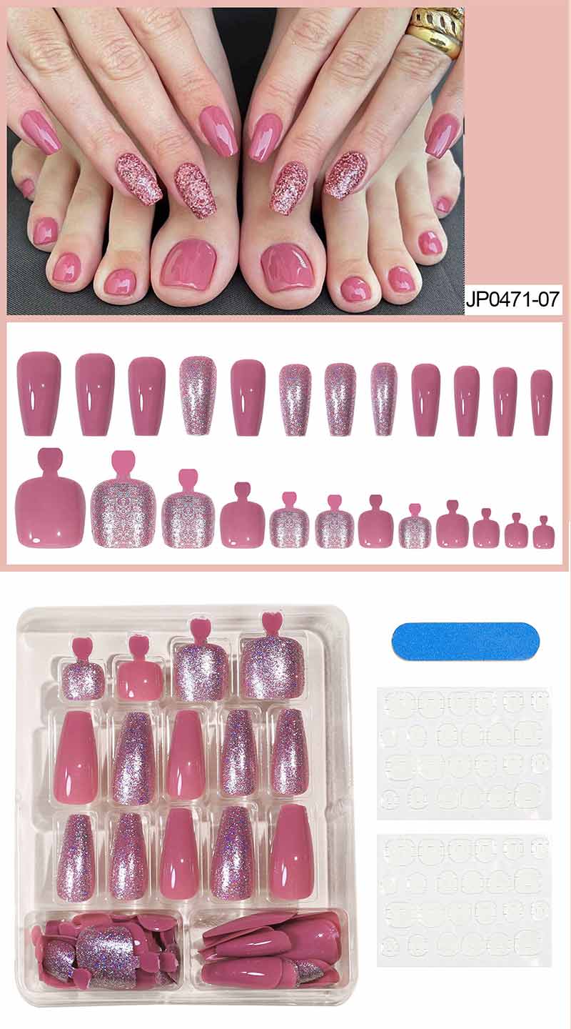 楽天市場】ネイルアート 1セット 可愛い優雅ネイル 48pcs 人工ネイル