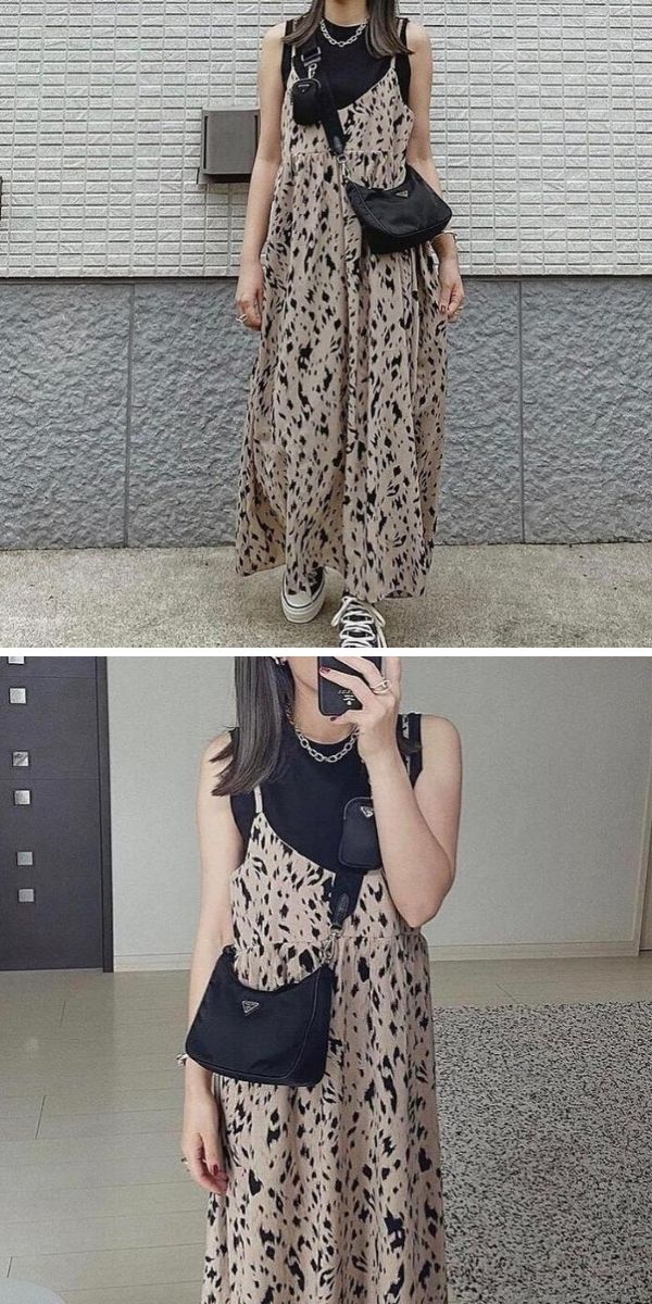 楽天市場】ワンピース キャミソールワンピース ロング丈ワンピース