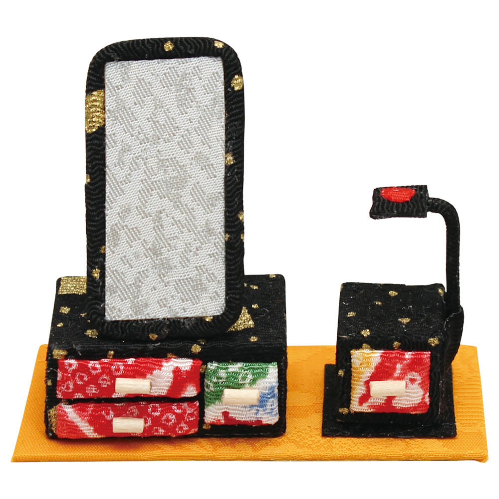 楽天市場】雛人形 雛人形雛道具 雛小道具 鏡台・裁縫箱セット手作り