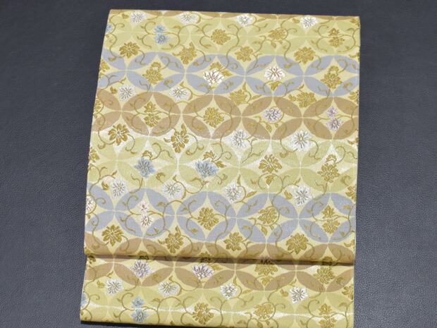 楽天市場】西陣織 山田織物謹製 吉祥文様 七宝 フォーマル用高級袋帯