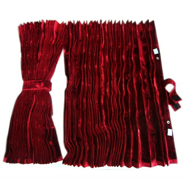 楽天市場】金華山 仮眠カーテン コスモス アコーディオンタイプ 2,400