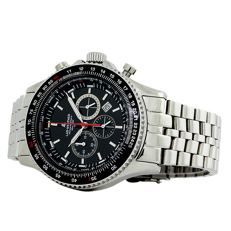 楽天市場】スイス製トリチウム搭載 クロノグラフ メンズ 腕時計 100m