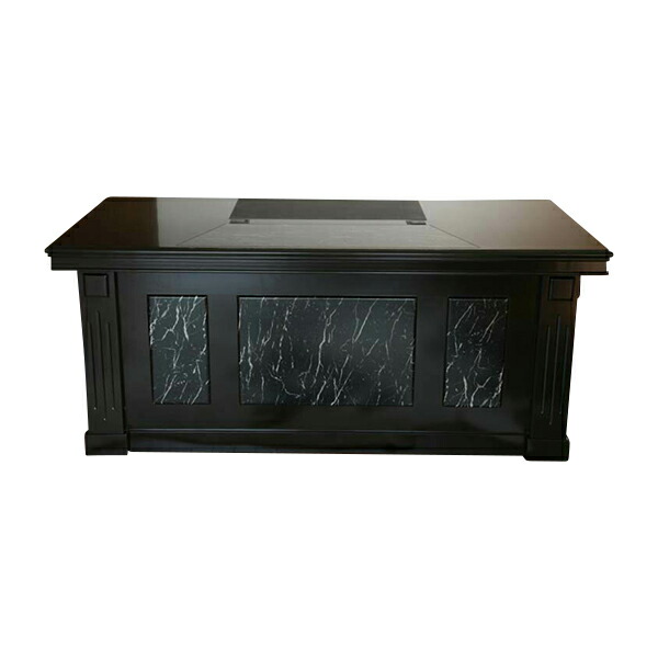 楽天市場】送料無料 新品 超高級 大理石調 プレジデントデスク