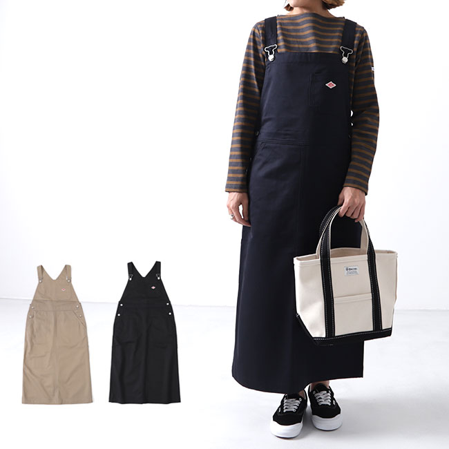 楽天市場】DANTON ダントン コットンツイル サロペットスカート JD