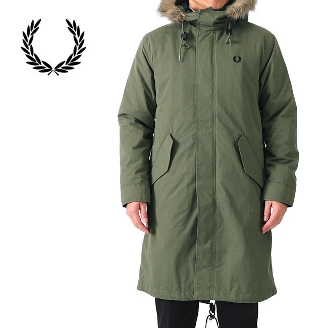 楽天市場】Fred Perry フレッドペリー ライナー付き モッズパーカー