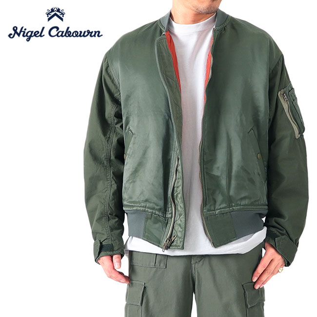 楽天市場】Nigel Cabourn ナイジェルケーボン MA-1 リバーシブル