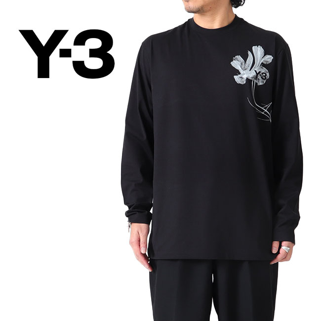 楽天市場】[TIME SALE] Y-3 ワイスリー フラワーグラフィック ロンT