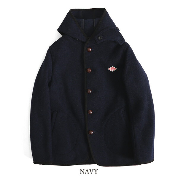 楽天市場】DANTON ダントン ウールモッサ シングルフードジャケット JD