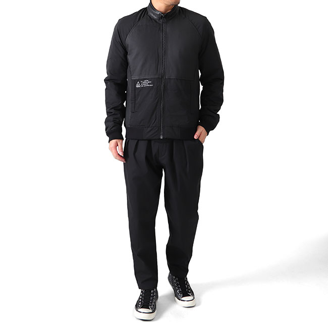 楽天市場】[TIME SALE] DENHAM デンハム レザーコンビ スタンドカラー