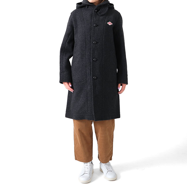 楽天市場】DANTON ダントン ウールモッサ 2WAY フードコート JD-8074