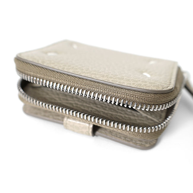 楽天市場】Maison Margiela メゾンマルジェラ 二つ折り レザー ジップ