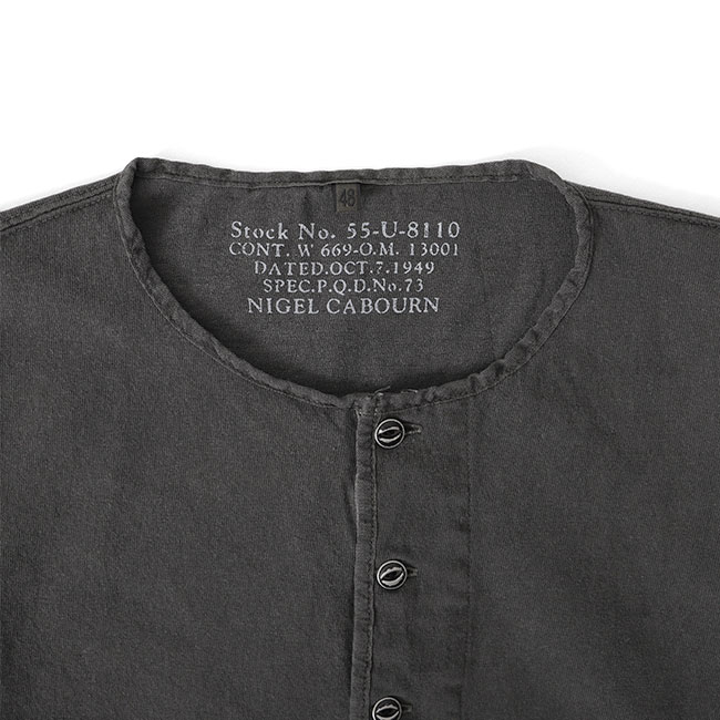 楽天市場】Nigel Cabourn ナイジェルケーボン 50s ピグメント ヘンリー