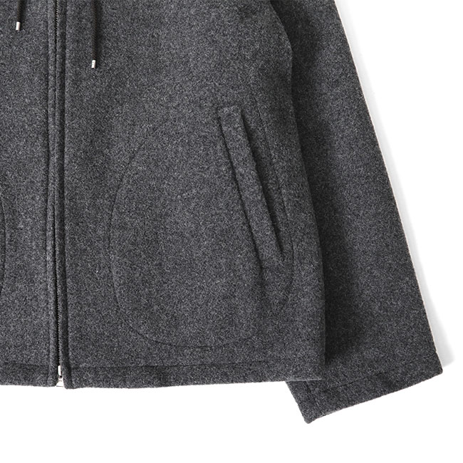 楽天市場】DANTON ダントン ウールライトパイル フード付き ジップ