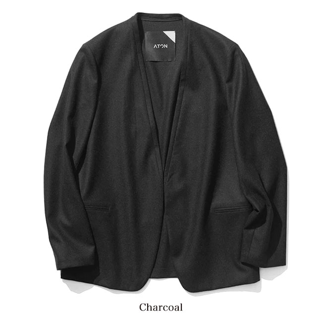 楽天市場】[TIME SALE] ATON エイトン ウール サキソニー ウール ノー