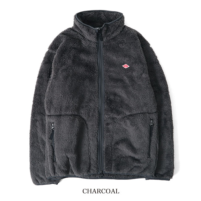 楽天市場】DANTON ダントン ハイパイル スタンドカラー フリース