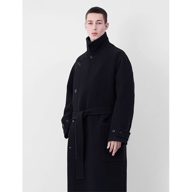 楽天市場】LEMAIRE ルメール ダブルウール ラップコート CO1037 LF1116