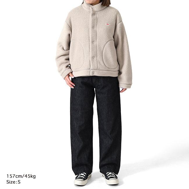 楽天市場】DANTON ダントン ダブルフェイス スタンドカラー ボア