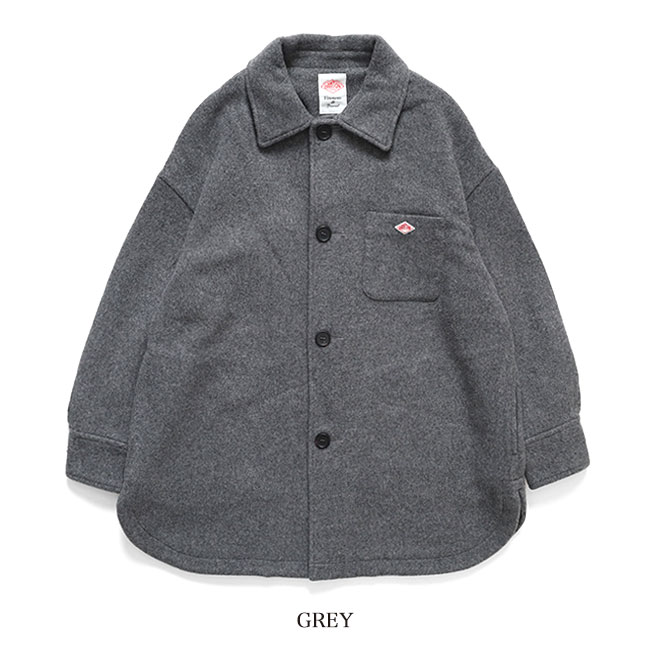 楽天市場】DANTON ダントン ウールメルトン シャツジャケット DT-A0710