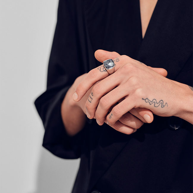 楽天市場】TOMWOOD トムウッド Cushion Larvikite クッション