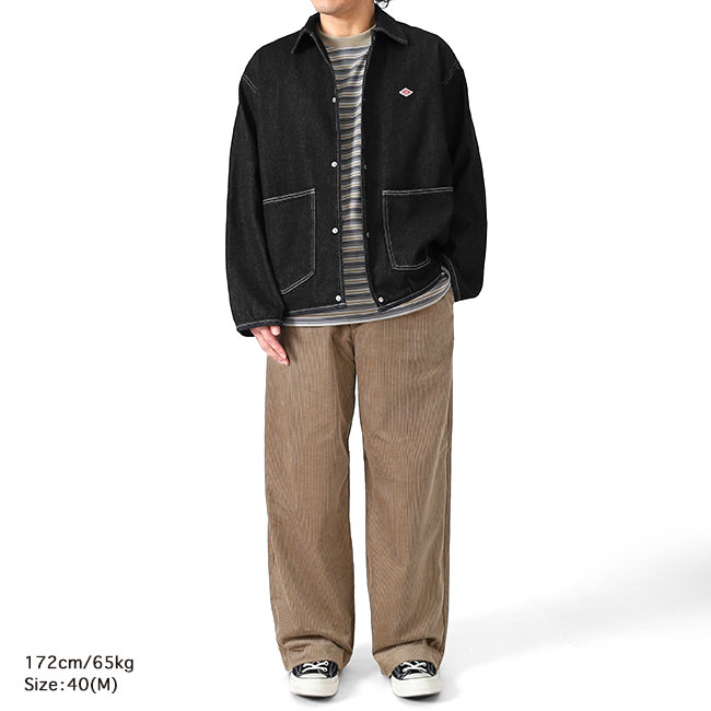 楽天市場】DANTON ダントン コットンデニム カバーオール DT-B0400 DNS