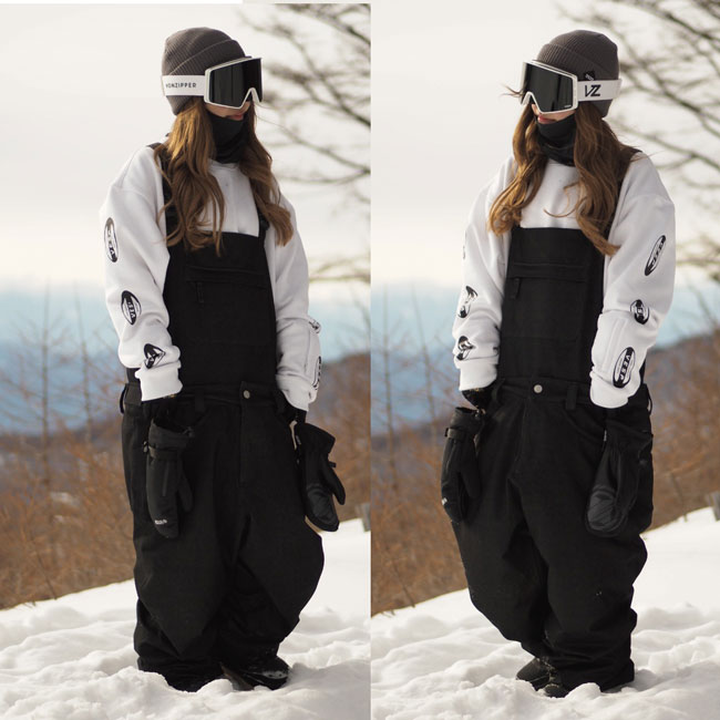 楽天市場】べスプ ビブパンツ VESP Twoway Denim Wide Jogger Bib