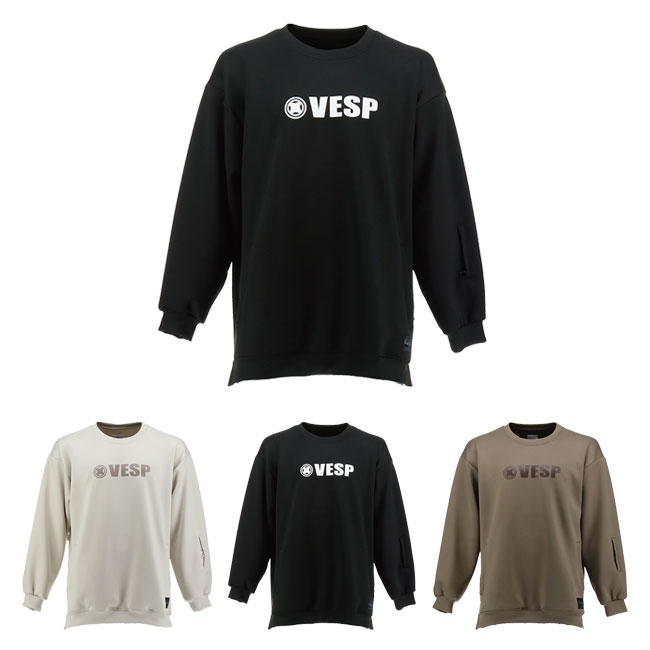 楽天市場】べスプ パーカー VESP Logo Stretch Knit Crew VPMS1039 25