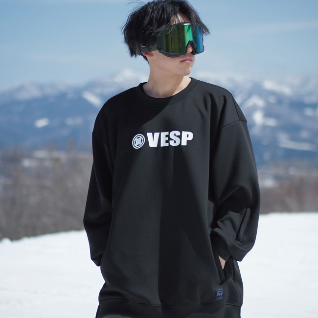 楽天市場】べスプ パーカー VESP Logo Stretch Knit Crew VPMS1039 25