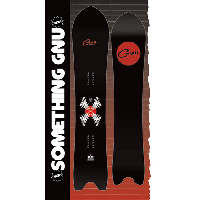 楽天市場】グヌー スノーボード GNU SOMETHING GNU サムシィング 25-26
